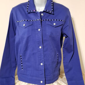 Royal Blue Custom Jacket